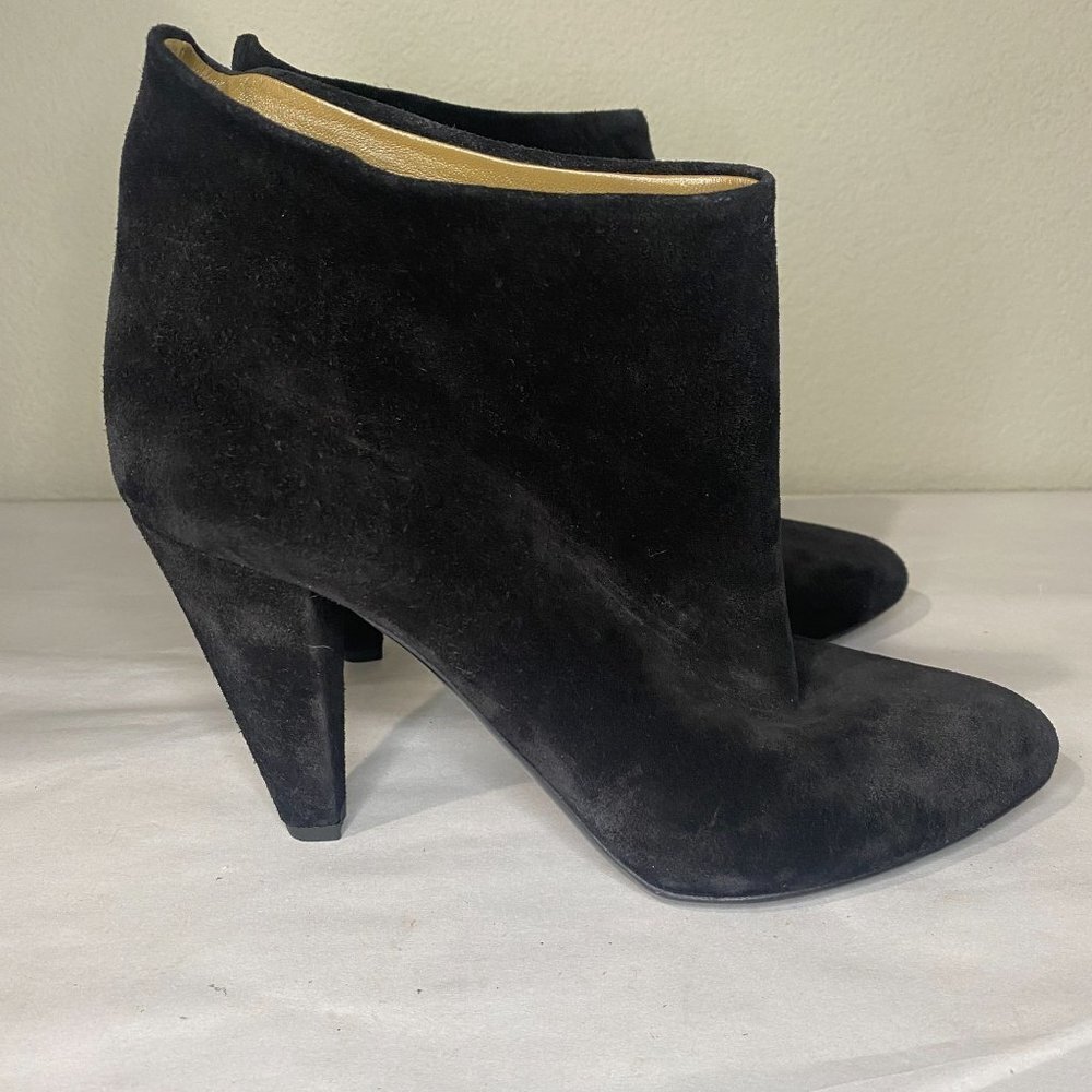 Jill Stuart Black Suede Booties